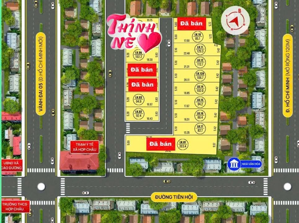 Đất nền Cao Dương Lương Sơn 102m² giá chỉ 855 triệu - Cơ hội đầu tư hấp dẫn!