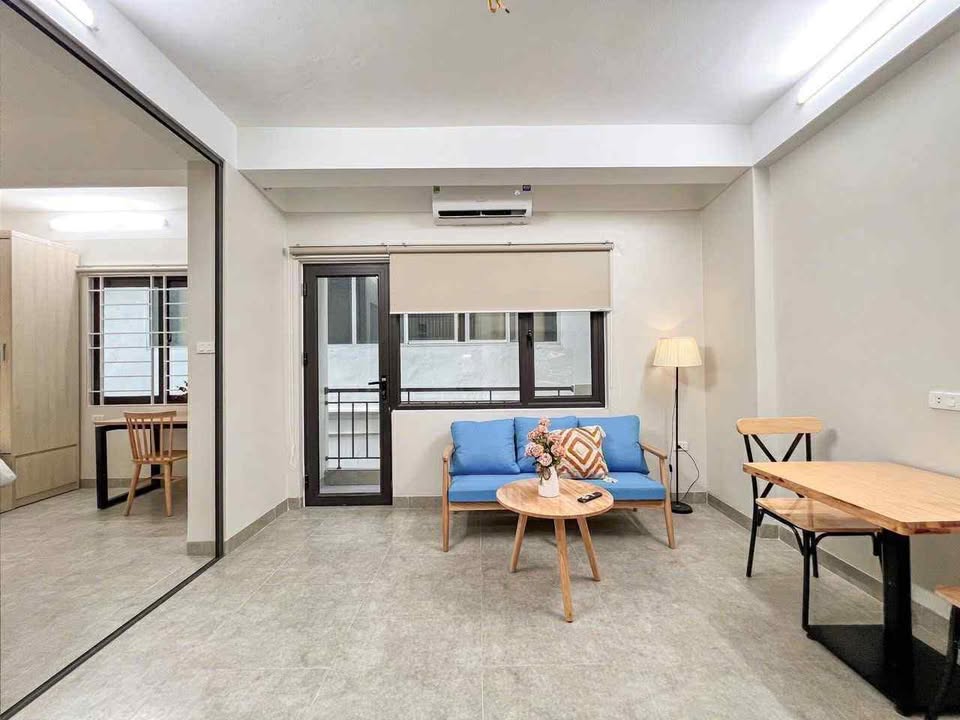 Căn hộ cho thuê đường Bưởi, quận Ba Đình, 60m² - Full nội thất, tiện nghi