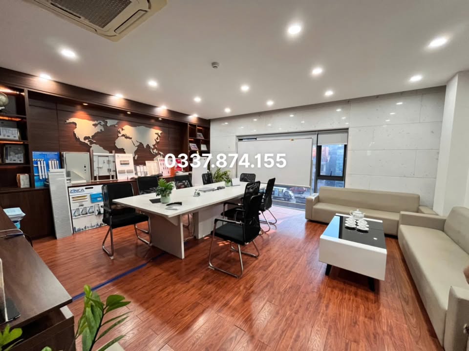 Văn phòng cho thuê Trần Thái Tông, Cầu Giấy 170m² - Giá 38 triệu/tháng, mới đẹp