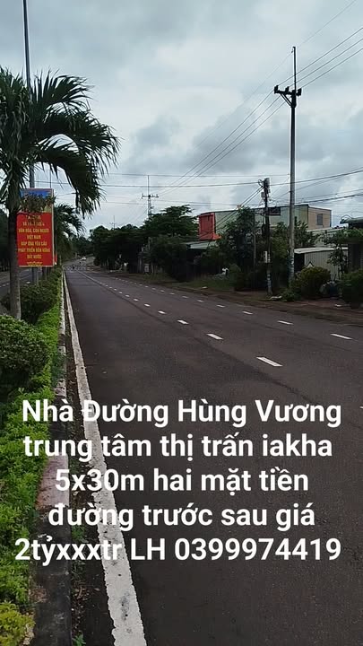 Nhà phố Hùng Vương, Ia Kha, 150m² giá chỉ 2 tỷ - Đầu tư sinh lời ngay!