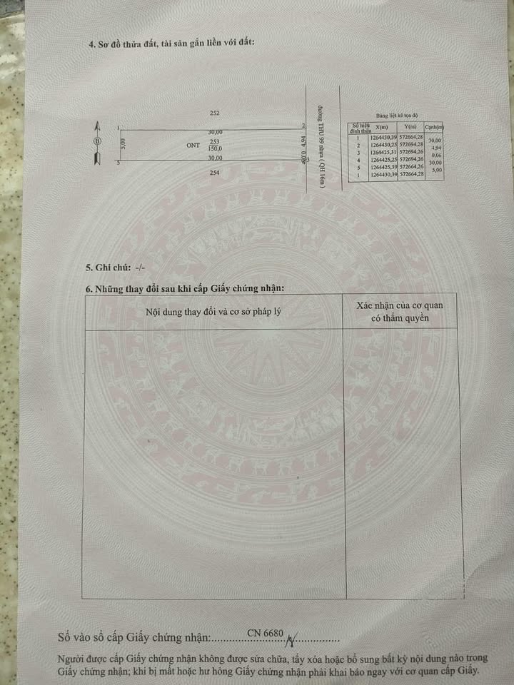 Nhà bán chính chủ Tân Phú, Tân Châu 150m² - Thổ cư 100%