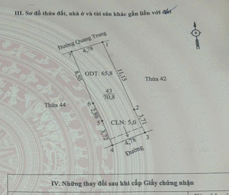 Nhà 2 mặt tiền Quốc Lộ 1A, phường Trung Sơn, Ninh Bình, 70.8m² chỉ 2.8 tỷ - Cơ hội đầu tư hấp dẫn!
