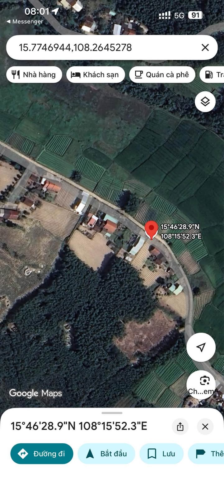 Đất nền Duy Trung, Duy Xuyên 222m² giá 200 triệu - Sổ hồng chính chủ, ô tô tận nơi!