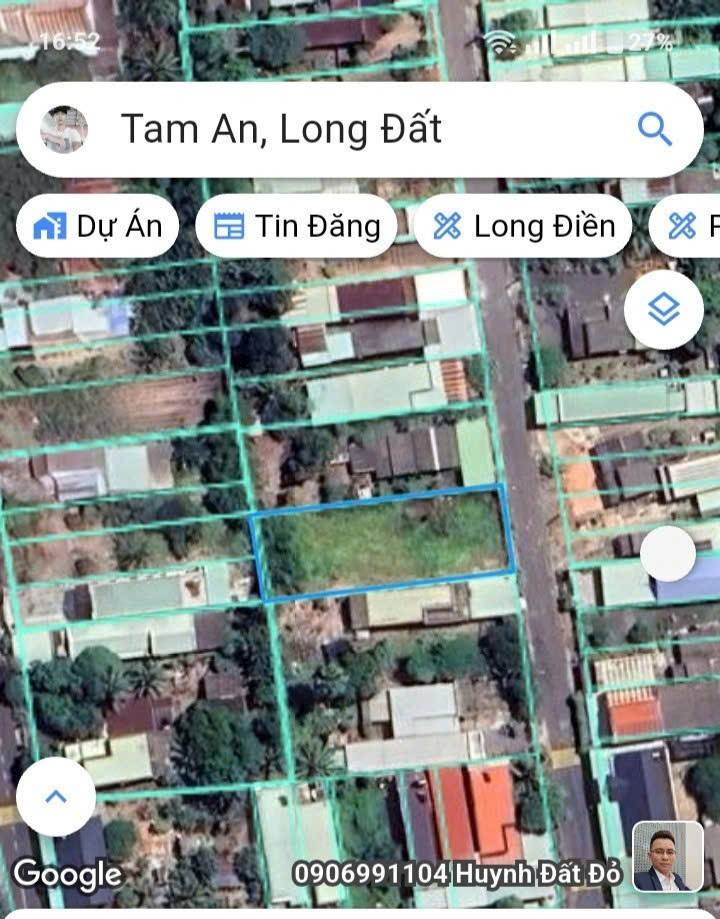 Đất Mặt Tiền Đường Số 8, Xã Tam An, 651m², Giá 3 Tỷ - Cơ Hội Đầu Tư Hiếm Có!