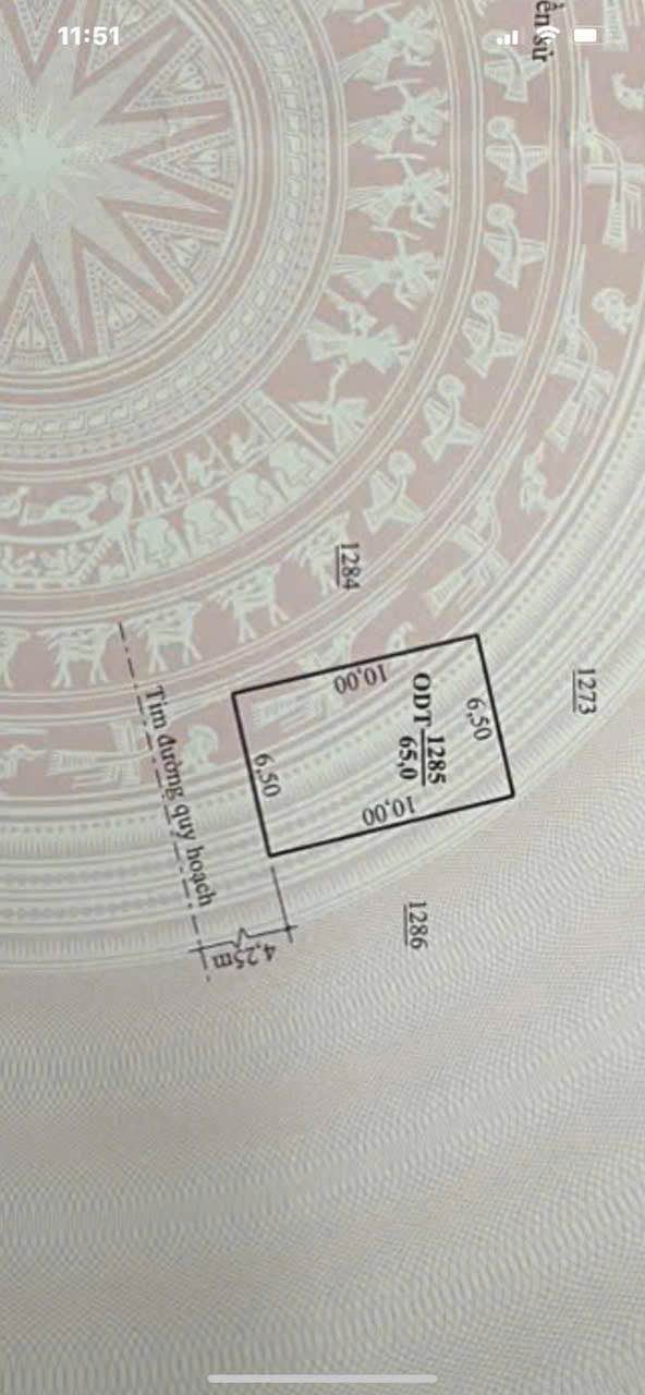 Đất nền Đông Cương - Thanh Hóa 65m² giá 1.6 tỷ - Vị trí đắc địa, pháp lý rõ ràng!