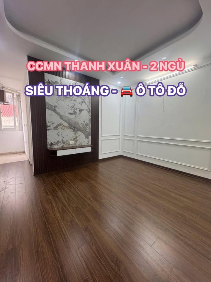 Căn hộ CCMN Thanh Xuân 2 ngủ - Siêu thoáng, ô tô đỗ cửa!