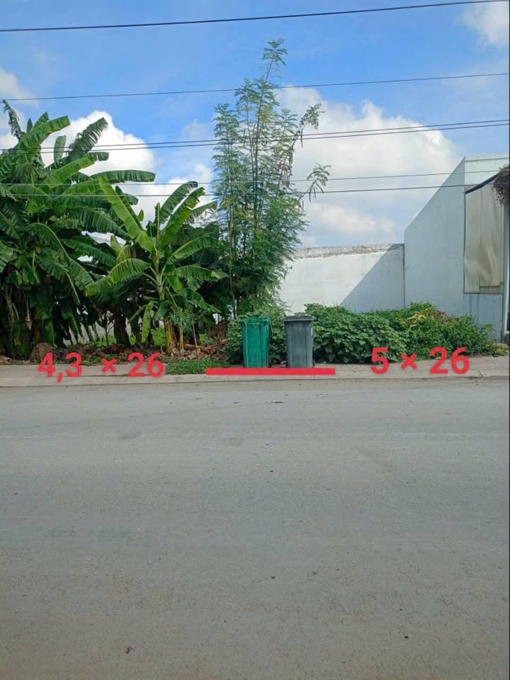 Đất nền đường Phạm Văn Trạch, TP Tân An 111m² giá 2.45 tỷ - Sẵn sàng thương lượng!