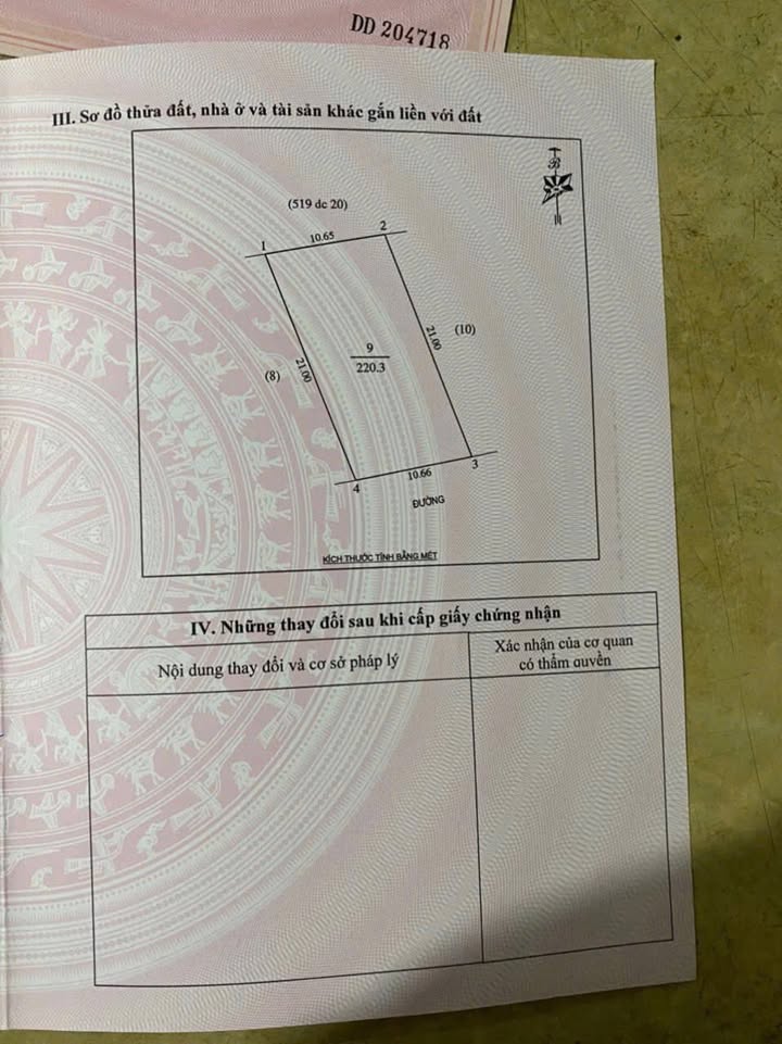 Đất nền Nghi Đức, Vinh 220m² giá 7 tỷ - Hướng Đông, sổ đỏ chính chủ!