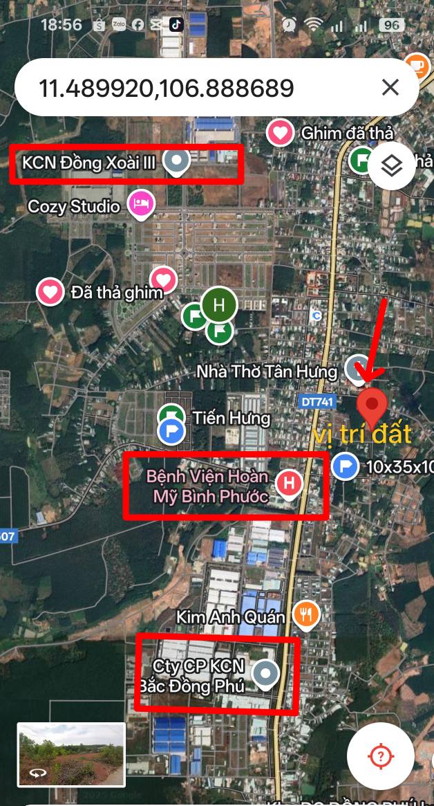 Đất nền Tiến Hưng 3, Đồng Xoài 65m² giá 1.45 tỷ - Đầu tư sinh lời ngay!