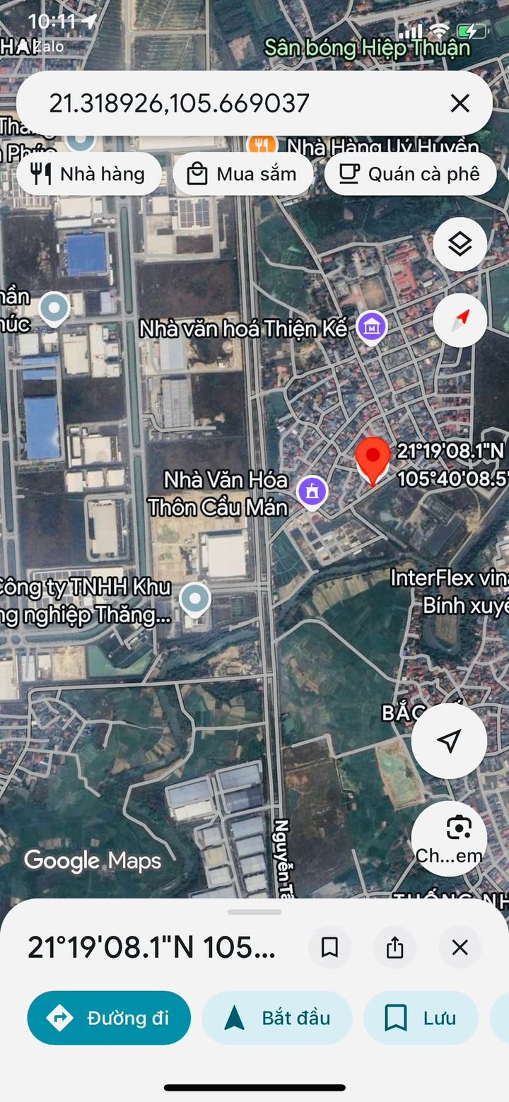 Đất nền KCN Thăng Long 3, Bình Xuyên 110m² giá chỉ 2 tỷ - Đầu tư sinh lời cao!