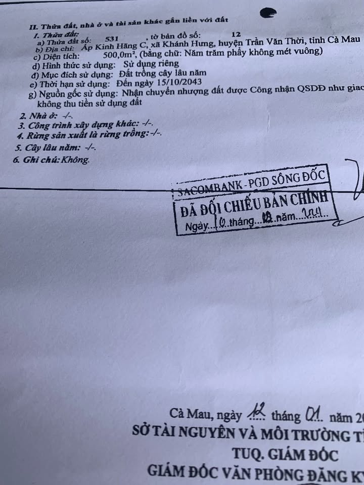 Đất nền Kênh Hãng C Khánh Hưng 500m² giá 4.5 tỷ - Gần cầu Bà Kẹo