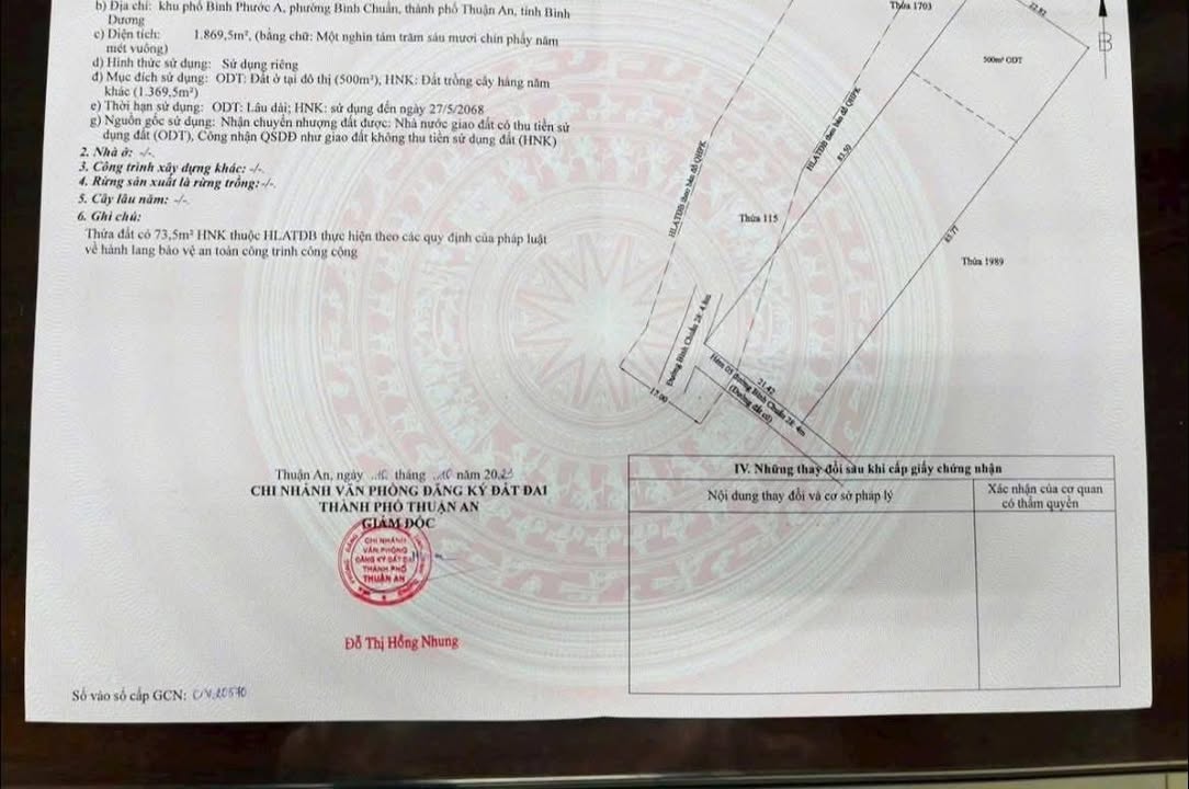 Đất nền An Phú, Tp Hồ Chí Minh 1870m² giá 18.7 tỷ - Đầu tư sinh lời ngay!