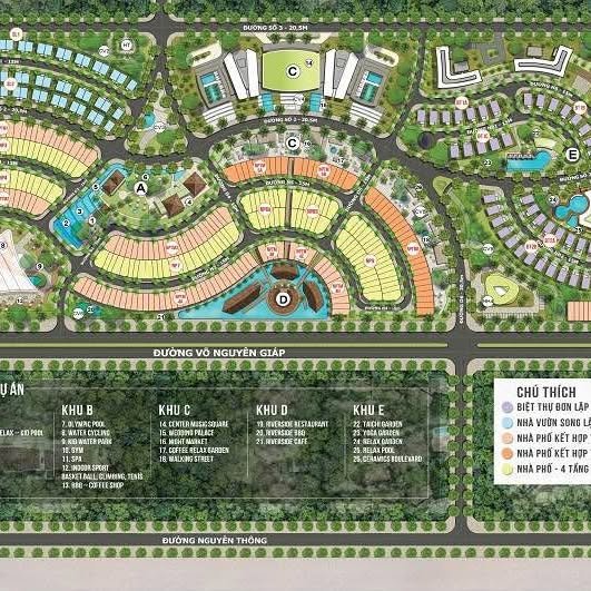 Townhouse Mũi Né Summerland 126,41m² giá 5,7 tỷ - Bán gấp chính chủ!