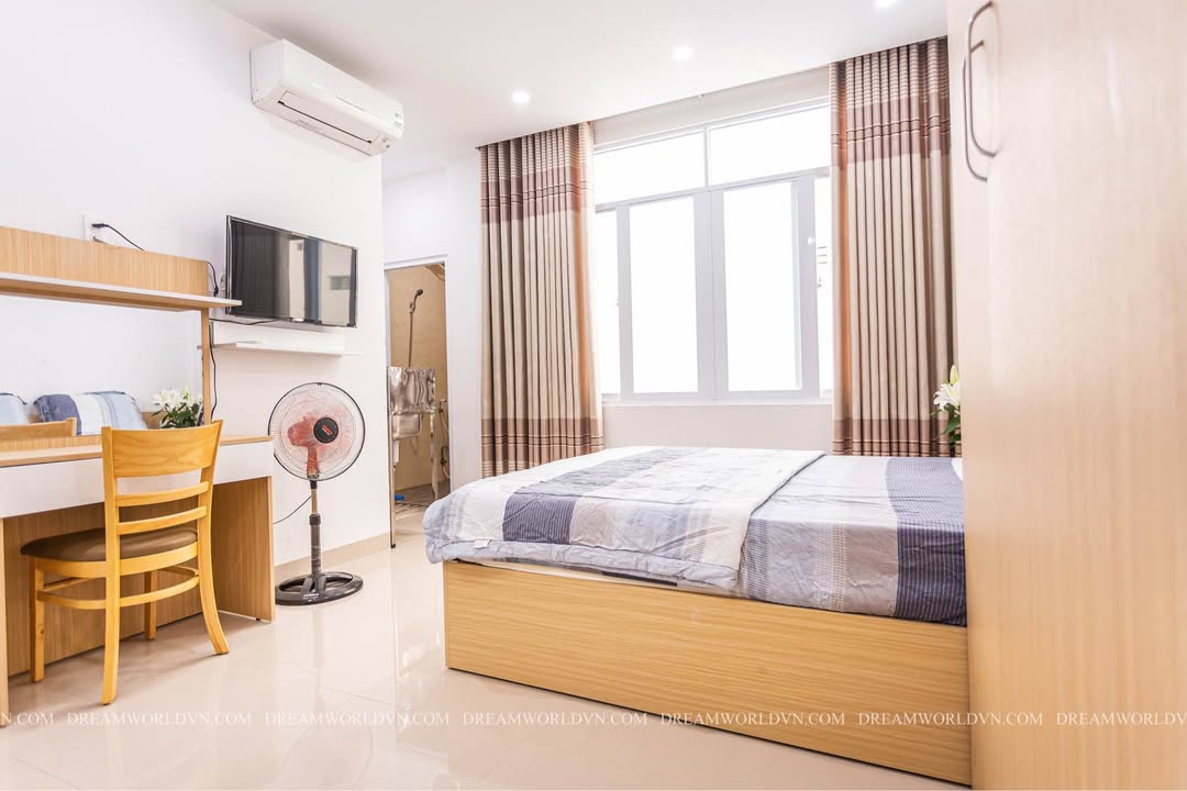 Căn hộ Studio A2 VCN Phước Hải 27m² giá 4 triệu - Full nội thất, giờ giấc thoải mái!