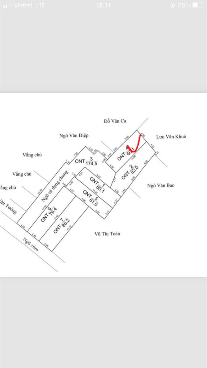 Đất nền Kiến Thụy Hải Phòng 60m² giá 1 tỷ - Vị trí trung tâm, không lỗi nhỏ!