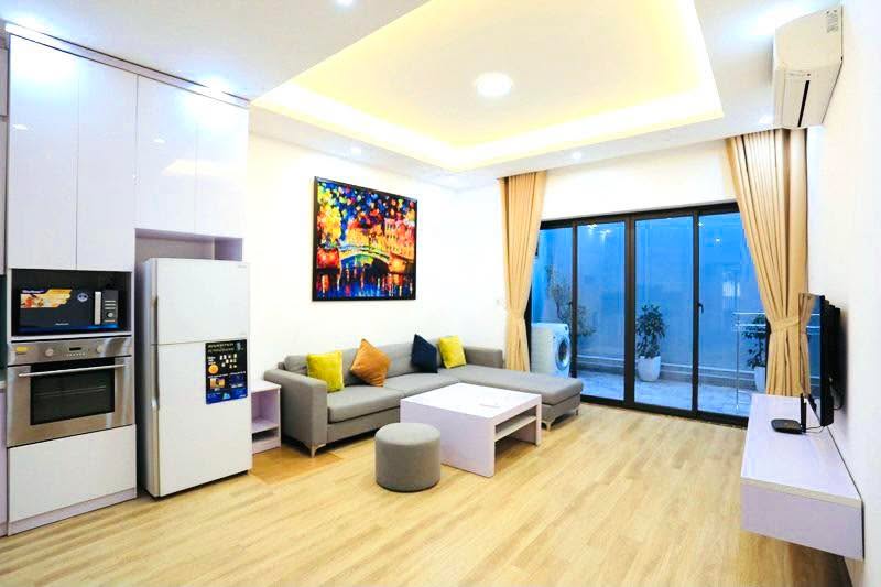 Căn hộ cho thuê 236 Âu Cơ Tây Hồ 90m² giá thỏa thuận - Nội thất cao cấp, vị trí trung tâm!