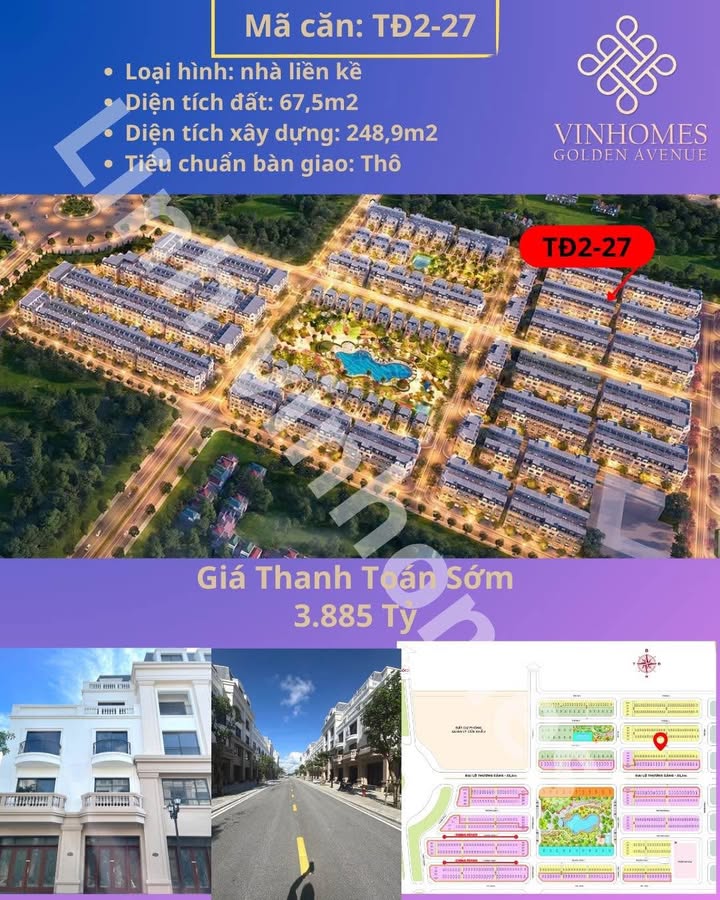 Nhà liền kề 4 tầng Vinhomes Móng Cái 67,5m² giá 3,8 tỷ - Đầu tư sinh lời ngay!