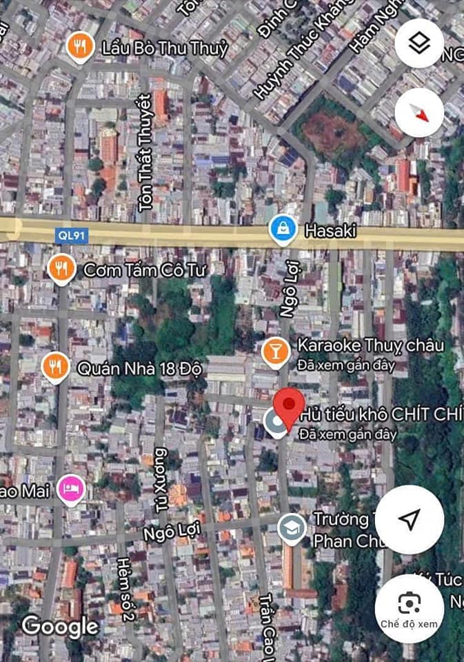 Đất nền đường Ngô Lợi, Bình Khánh, Long Xuyên 143.9m² - Giá chỉ 3 tỷ!