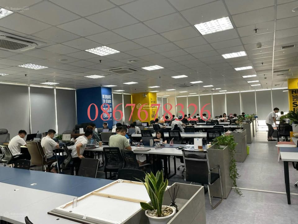 Cho thuê văn phòng Tòa Rainbow Hà Đông 300m² giá 75 triệu - An ninh 24/7, view thoáng