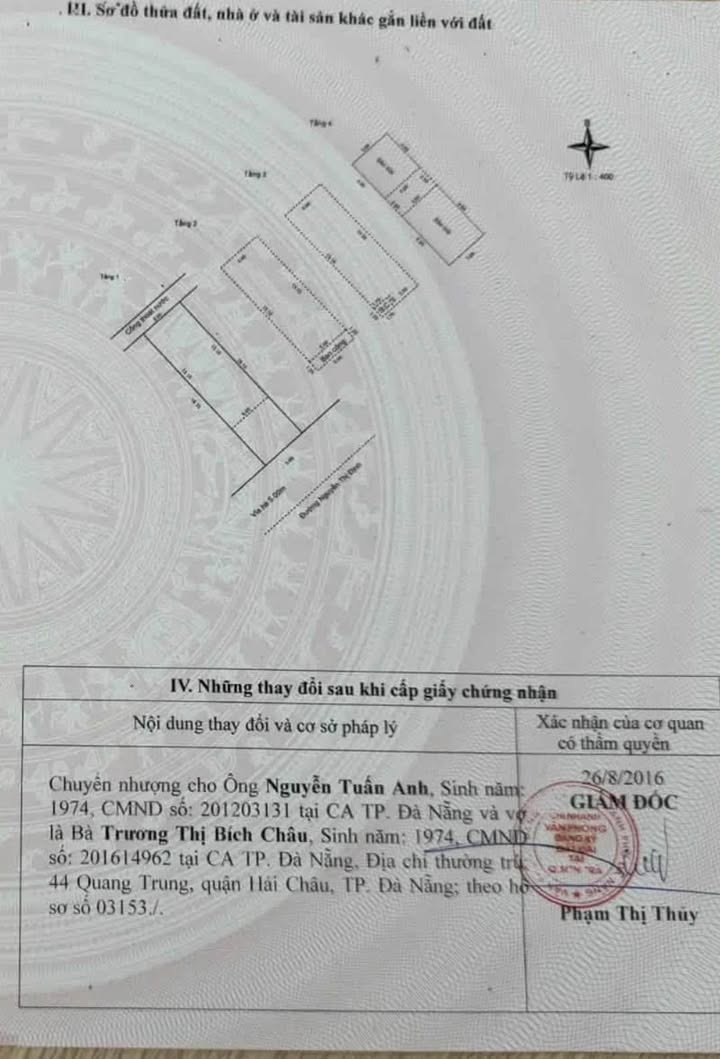 Nhà mặt tiền Nguyễn Thị Định, Sơn Trà 91m² giá 15,9 tỷ - Vị trí kinh doanh đắc địa!