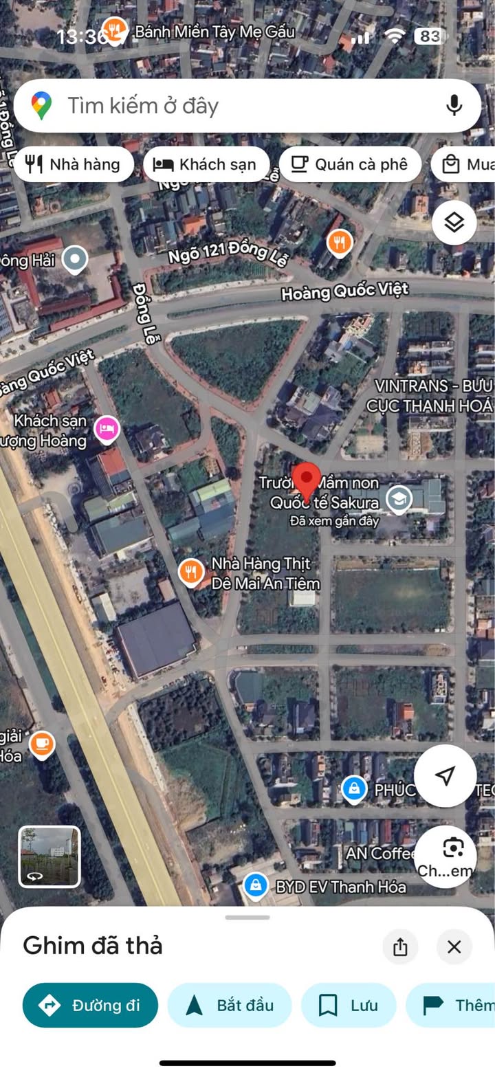 Đất biệt thự Đông Hải 330m² giá 13.2 tỷ - Vị trí đắc địa cạnh trường Quốc Tế Sakura