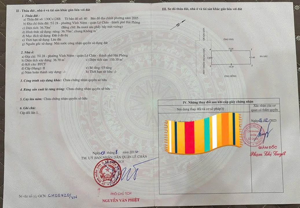 Nhà 3,5 tầng đường Thiên Lôi, Hải Phòng 40m² giá 2,5 tỷ - Sẵn sàng cho đầu tư!