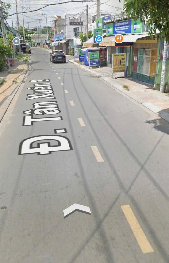 Đất thổ cư mặt tiền Tân Xuân 2, Hóc Môn 200m² giá 6.6 tỷ - Cơ hội đầu tư tốt!