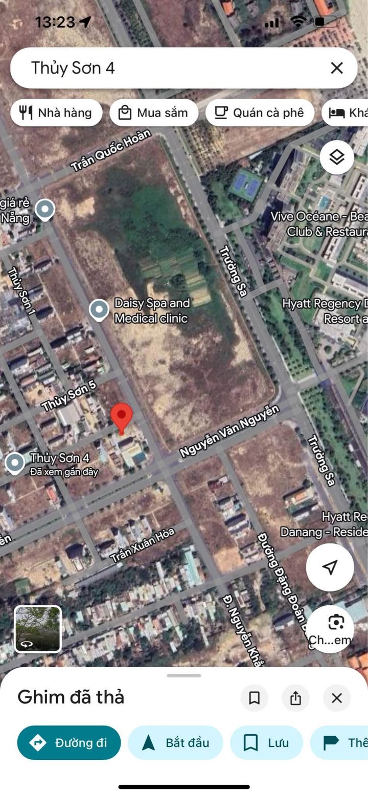 Đất mặt tiền Thủy Sơn 4, Hoà Hải, Đà Nẵng 125m² giá 7 tỷ - Cơ hội đầu tư sinh lời!