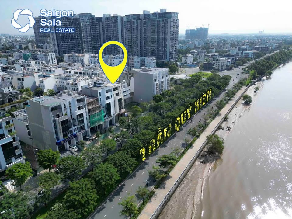 Bán toà nhà mặt tiền Trần Quý Kiên, Quận 2 - Diện tích 240m² - View trực diện sông Sài Gòn