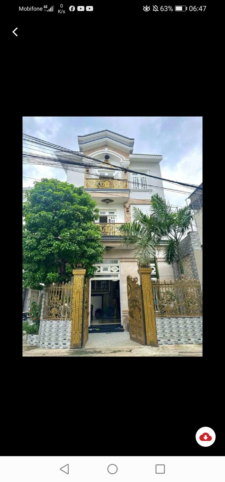 Biệt thự Villa 3 tầng Bình Hưng Hòa 100m² giá 12.8 tỷ - Đầu tư sinh lời ngay!