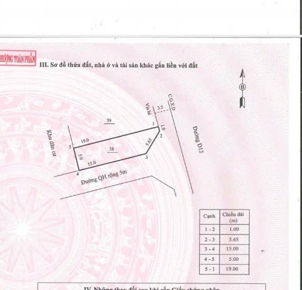 Đất nền góc 2 mặt tiền Nhơn Bình 86m² giá 2.5 tỷ - Đối diện công viên