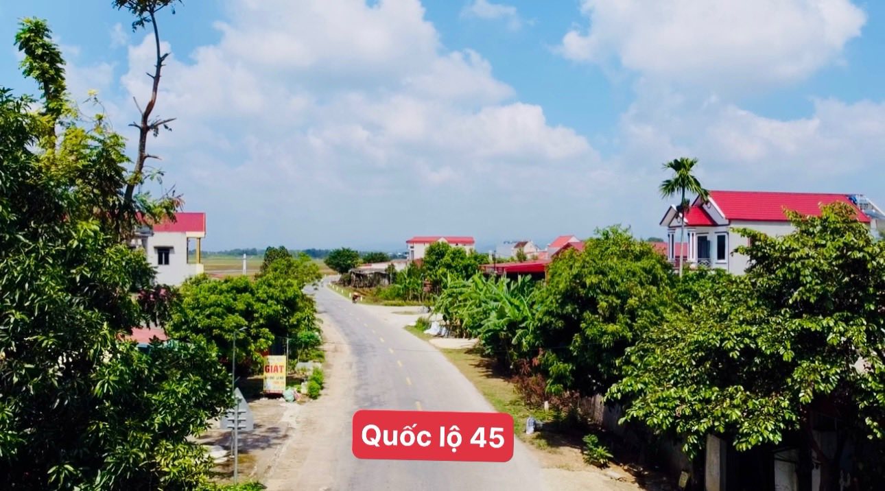 Đất kinh doanh mặt tiền Quốc Lộ 45, Thạch Thành, Thanh Hóa, 162m² - Giá chỉ 1 tỷ