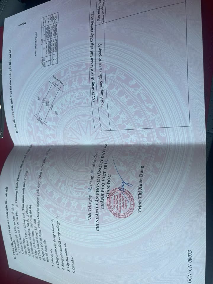 Lô đất 81m² tại KĐT Minh Phương, Việt Trì - Sổ đỏ chính chủ chỉ 3.8 tỷ