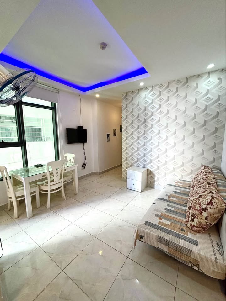 Căn hộ 1 phòng ngủ Mường Thanh Nha Trang 45m² giá 7 triệu - Đầy đủ nội thất, gần biển!