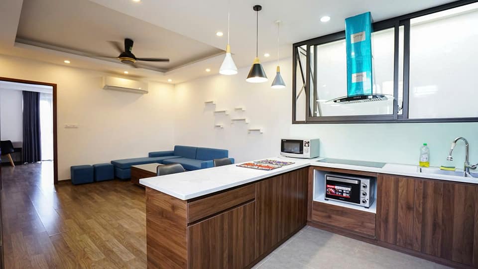 Căn hộ 1 phòng ngủ Vũ Miên Tây Hồ 80m² giá 12 triệu - Full nội thất tiện nghi!