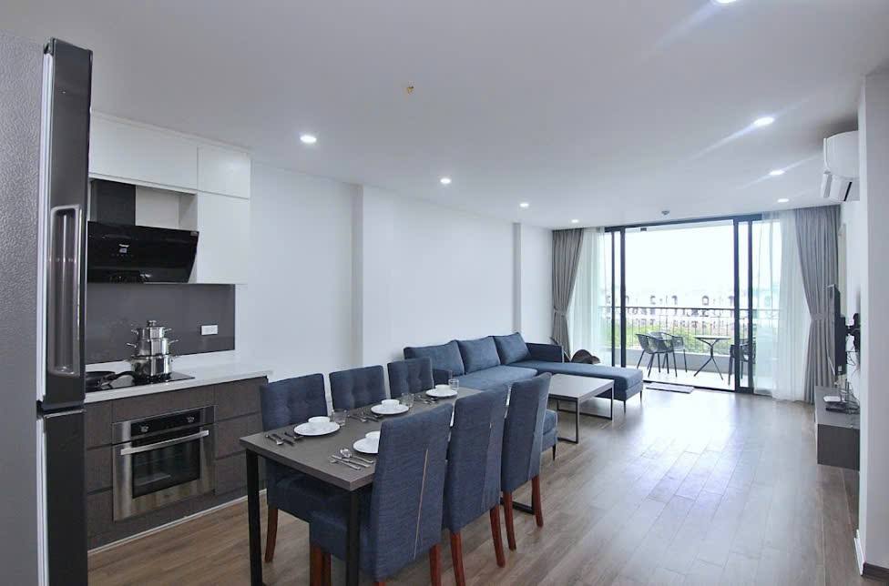 Căn hộ cho thuê đường Trịnh Công Sơn, Tây Hồ 100m² giá 22.5 triệu - Full nội thất hiện đại!