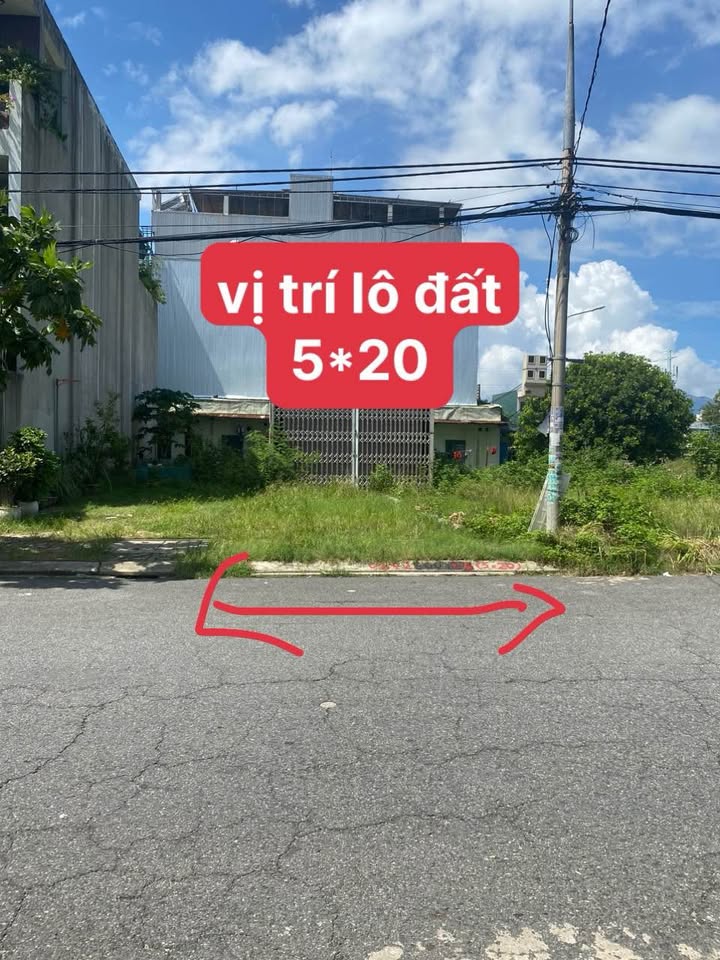 Đất nền mặt tiền đường Phạm Văn Ngôn, Liên Chiểu, Đà Nẵng 100m² giá 5.9 tỷ - Đầu tư sinh lời ngay!