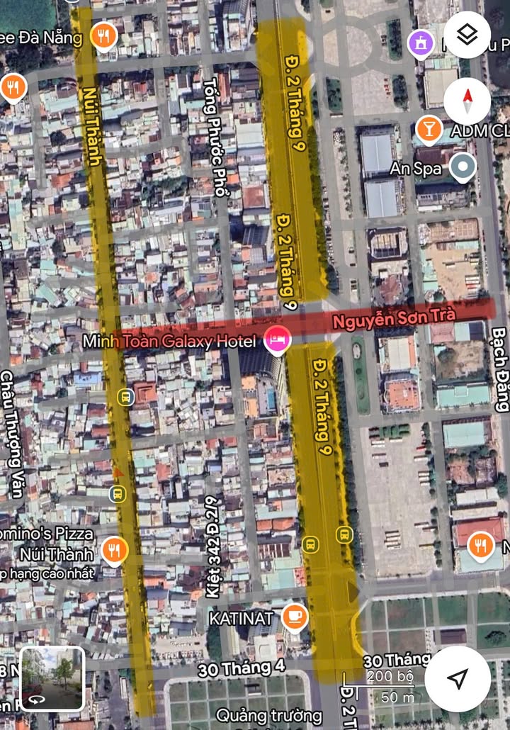 Đất mặt tiền Nguyễn Sơn Trà Đà Nẵng 52.5m² giá 11 tỷ - Thương lượng nhẹ!