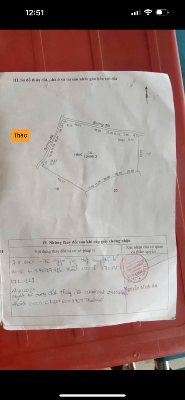 Đất nền xã Tân Châu 19.400m² giá 2.3 tỷ - Cơ hội đầu tư hấp dẫn!