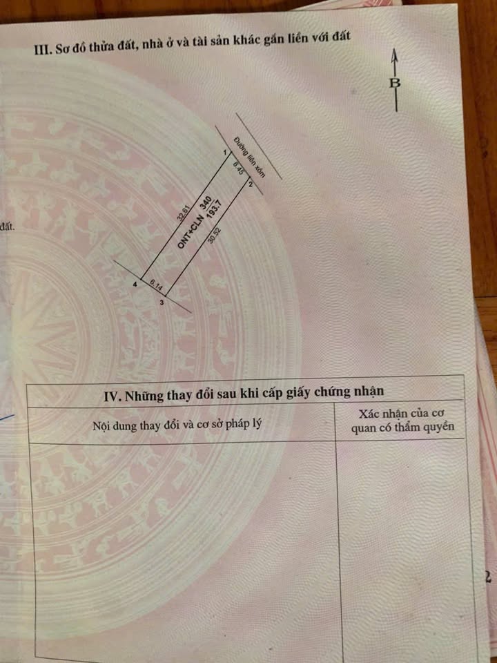 Đất nền Cẩm Khê Phú Thọ 194m² giá 1 tỷ - Mặt tiền 6.4m, thuận tiện đầu tư!
