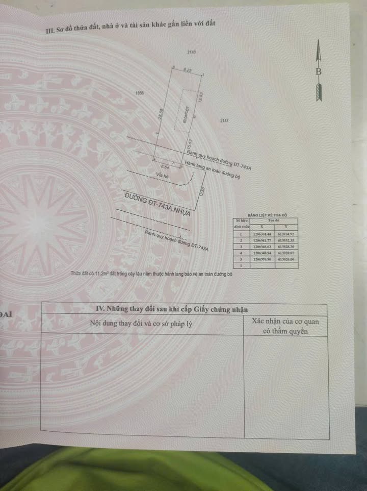 Nhà mặt tiền ĐT 743 Dĩ An 260m² giá thỏa thuận - Cơ hội đầu tư sinh lời lớn!