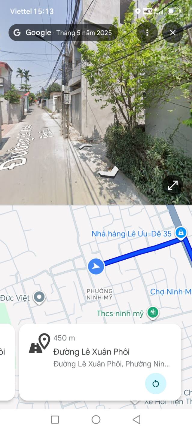 Đất nền Ninh Mỹ 66m² giá 2 tỷ - Đường lớn chỉ vài bước chân!