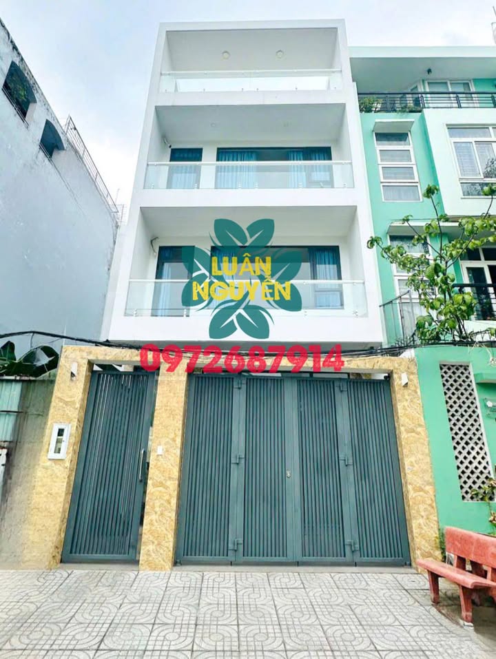 Nhà cho thuê Đặng Thùy Trâm, Bình Thạnh 66m² giá 25 triệu - Thiết kế mới đẹp, thích hợp làm văn phòng!