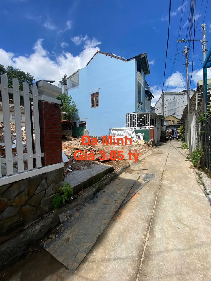 Đất xây dựng Đa Minh, Đà Lạt 68m² giá 3.85 tỷ - Sổ đỏ chính chủ, vị trí tiềm năng!