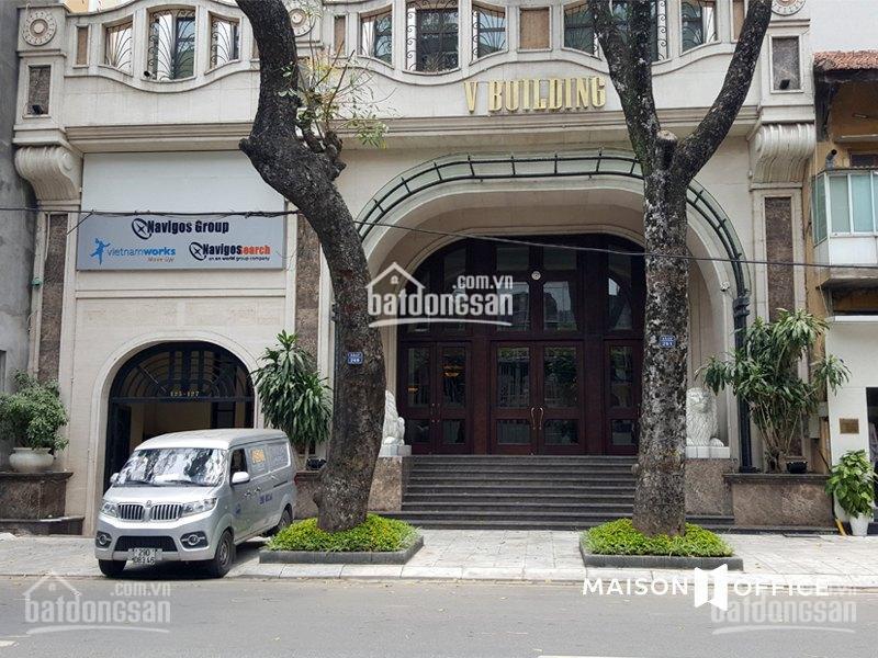 Văn phòng chuyên nghiệp cho thuê tại tòa nhà V Building, số 125 - 127 Bà Triệu, Hai Bà Trưng