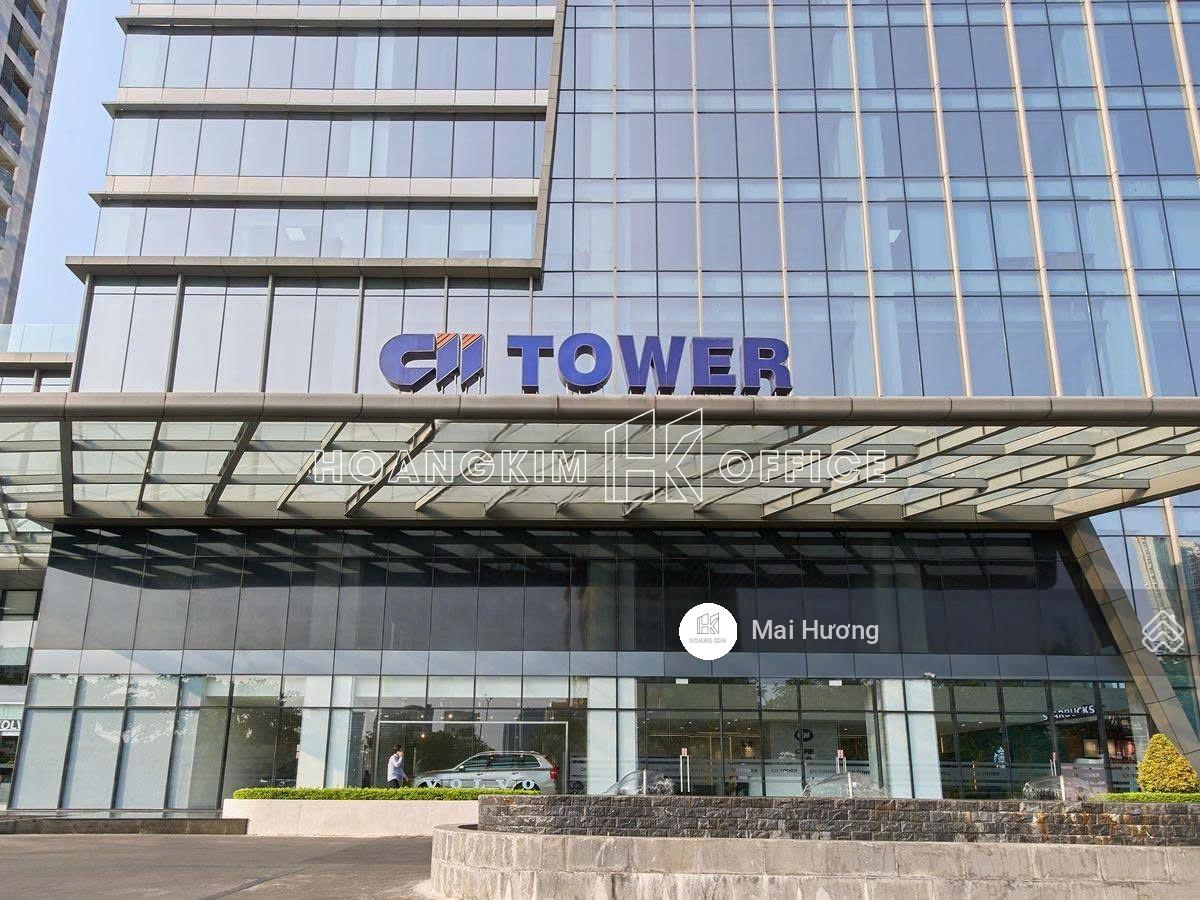 Cho thuê văn phòng cao cấp CII Tower Bình Thạnh 100m² - 385 - 770m², giá chỉ từ 680.550đ/m²/tháng