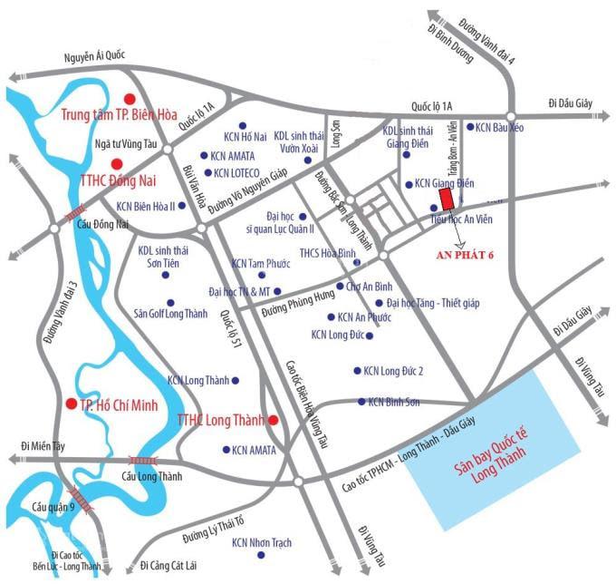 Đất nền 100m² Khu dân cư An Phát - Mặt tiền đường Phùng Hưng, giá 1.8 tỷ - Vị trí đắc địa gần KCN Giang Điền!