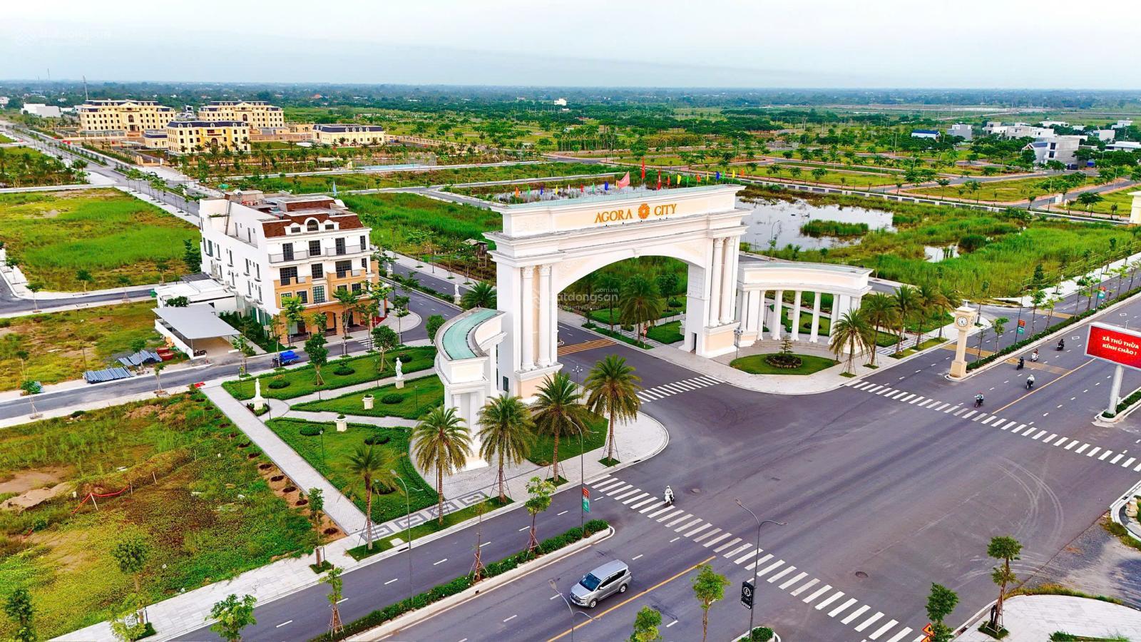 Đất nền Agora City Thủ Thừa 108m² giá 1.9 tỷ - Đầu tư an toàn sinh lời cao!