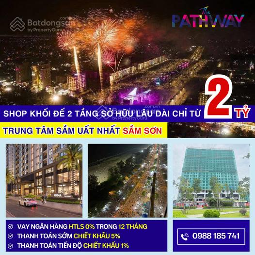 Shophouse Sầm Sơn 120m² giá 6.72 tỷ - Đầu tư sinh lời vượt trội!