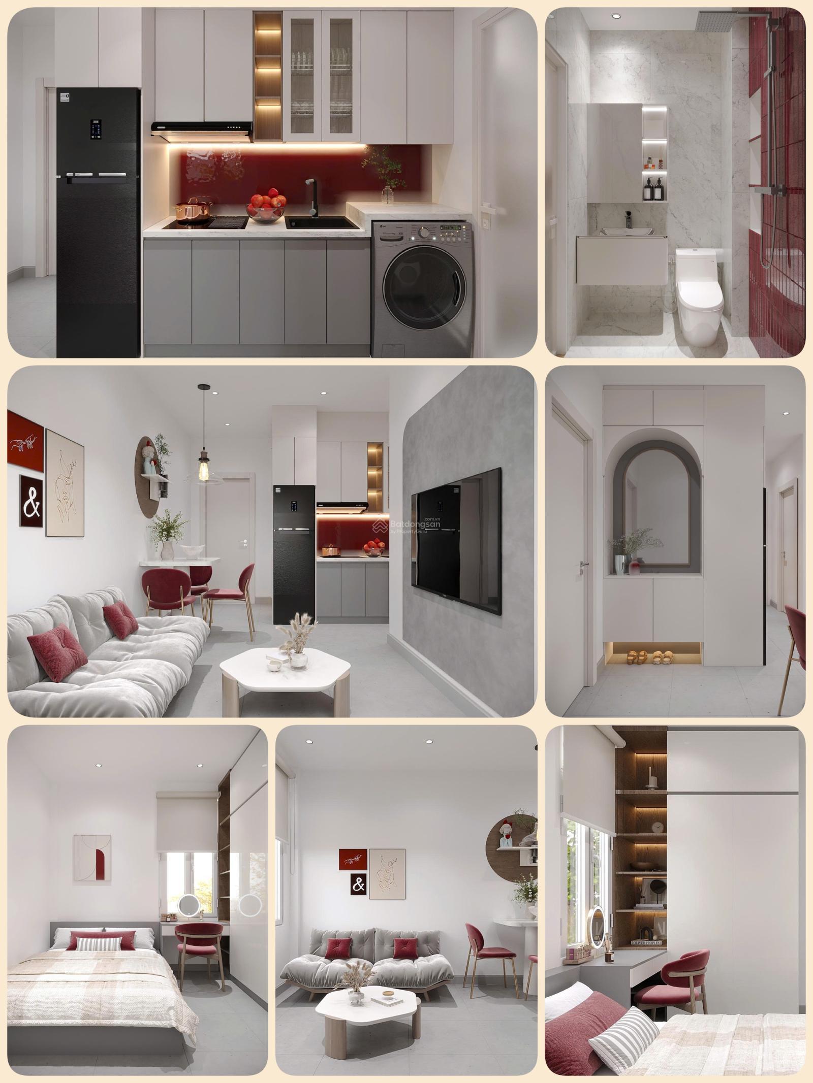 Cho thuê căn hộ dịch vụ KDC Nam Long 2 Central Lake 28m² giá chỉ 5 triệu - Nội thất cao cấp, tiện nghi đầy đủ!